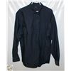Image 2 : NEW VAN HEUSEN REGULAR FIT 2XL NAVY DRESS SHIRT