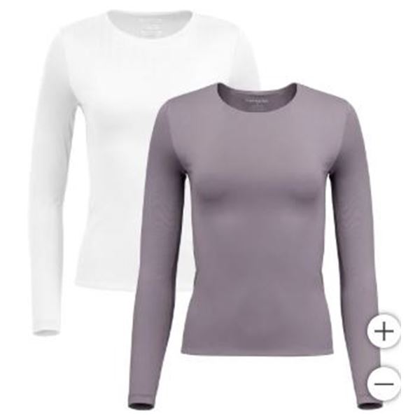 BRAND NEW 2 PACK FRANK AND OAK LONG SLEEVE TEE XS