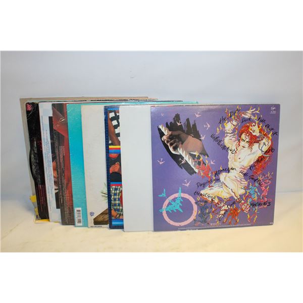 10 VINTAGE VINYL RECORDS, PET SHOP BOYS,