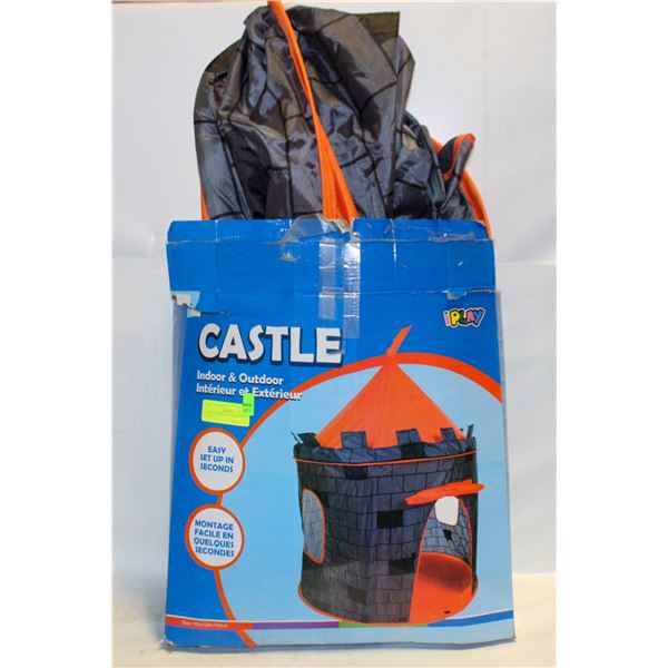 CASTLE/INDOOR/OUTDOOR PLAY TENT