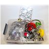 Image 1 : LARGE LOT OF MOSTLY NEW COOKIE CUTTERS.