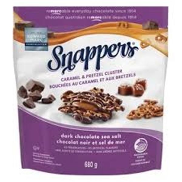 680G SNAPPERS CARAMEL & PRETZEL CLUSTER