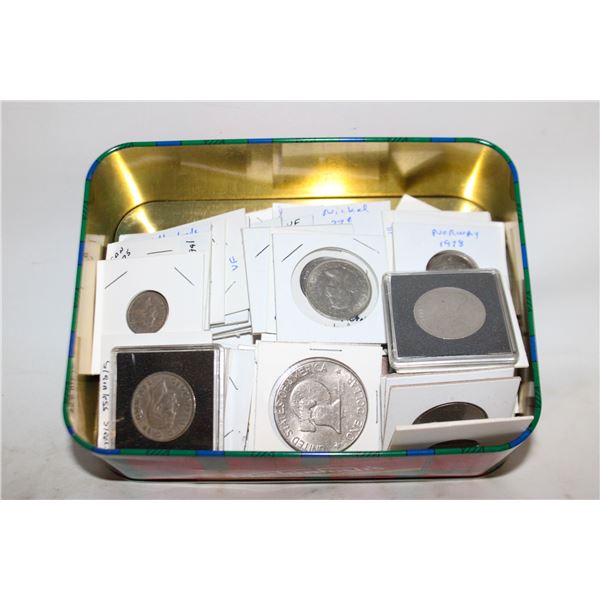 COLLECTOR COINS IN MACINTOSH CAN