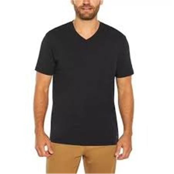 NEW BANANA  REPUBLIC 3PK ESSENTIAL T-SHIRT BLACK S