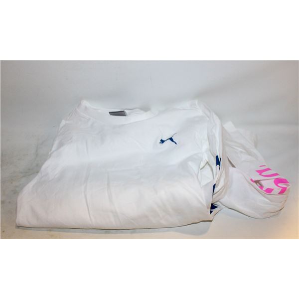 NEW 2PK PUMA KIDS SIZE 8 WHITE T-SHIRT