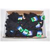 Image 1 : 12 NEW PAIRS OF BLACK COTTON GLOVES