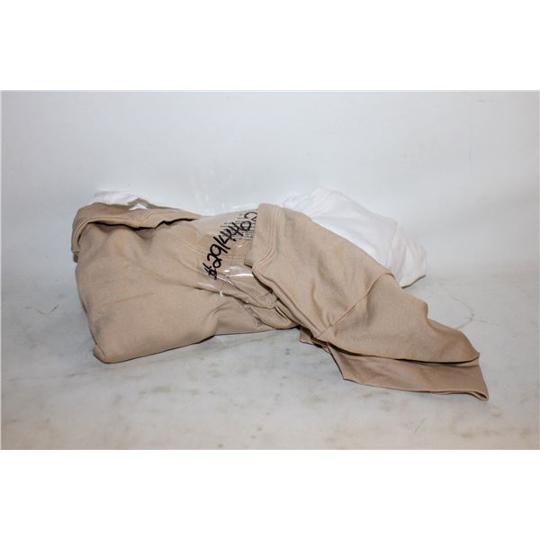 TAHARI SMOOTH T SHIRTS 2PK MEDIUM