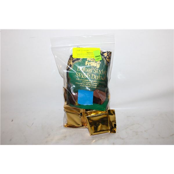 BAG OF NUTTY FRUITY DUBAI STYLE MILK CHOCOLATE