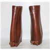 Image 1 : ANTIQUE W.W. I CAVALRY OFFICERS PUTTEES