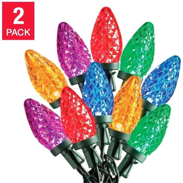 NEW WITH BOX SYLVANIA STAY LIT LED C9 LIGHTS