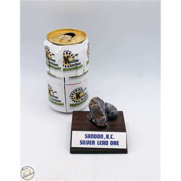 SILVER LEAD ORE SPECIMEN FROM SANDON, BC