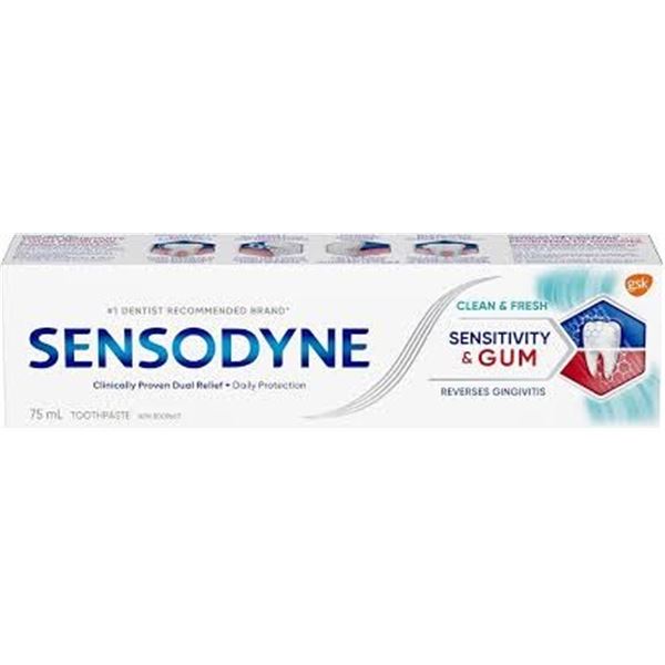 4 X 75ML SENSODYNE TOOTHPASTE