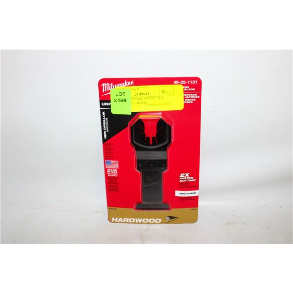 NEW MILWAUKEE OPEN-LOCK MULTI-TOOL BLADE