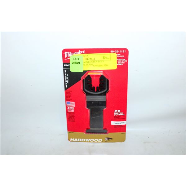 NEW MILWAUKEE OPEN-LOCK MULTI-TOOL BLADE