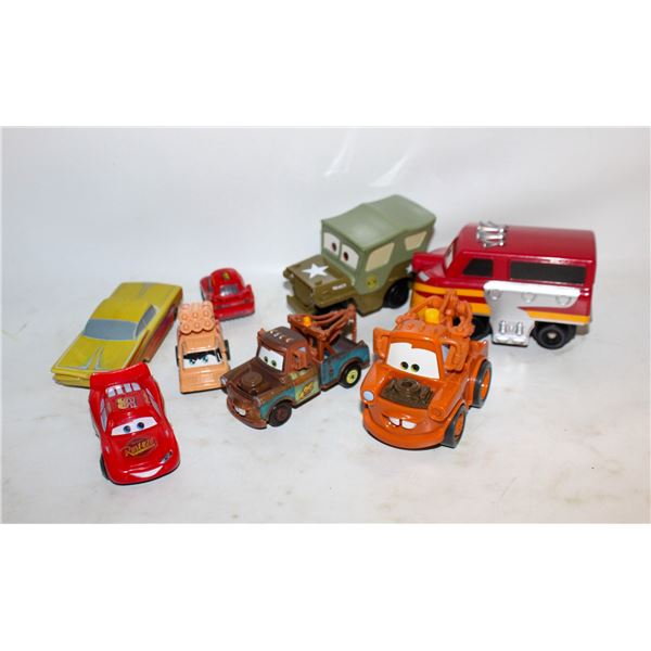 LOT OF VEHICLES FROM CARS