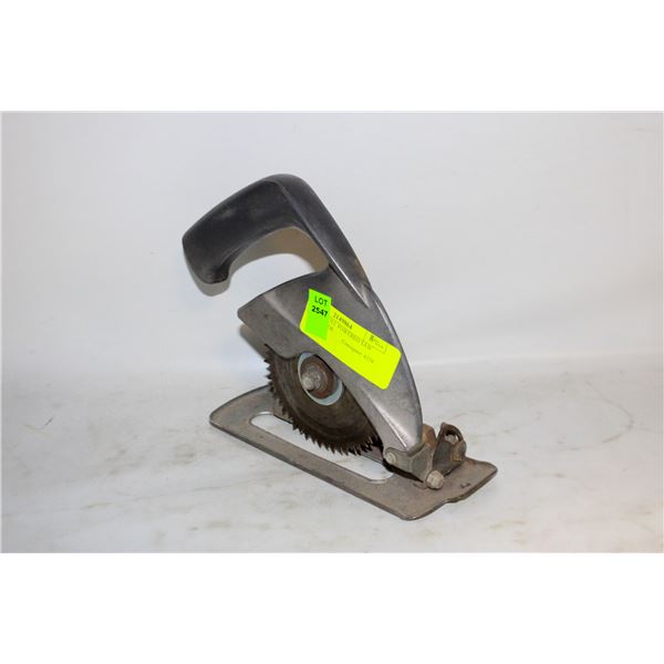 VINTAGE DRILL POWERED SAW WITH 3” BLADE