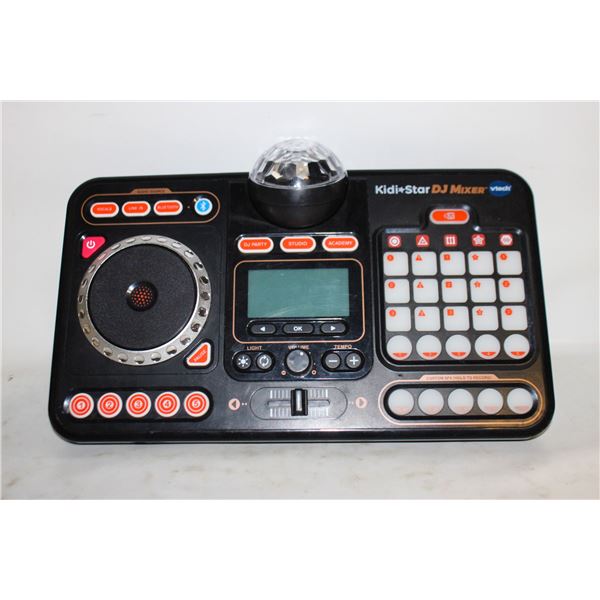VTECH KIDISTAR DJ MIXER NO BATTERY COVER