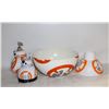 Image 1 : LOT OF STAR WARS KITCHEN ITEMS INCLUDES BB-8 BOWL