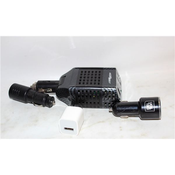 ASSORTED USB CHARGERS