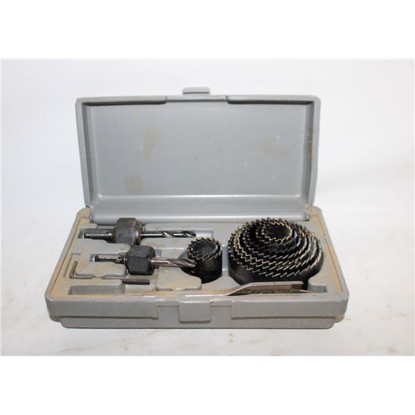 12PC HOLE SAW KIT W/CASE MADE IN CANADA