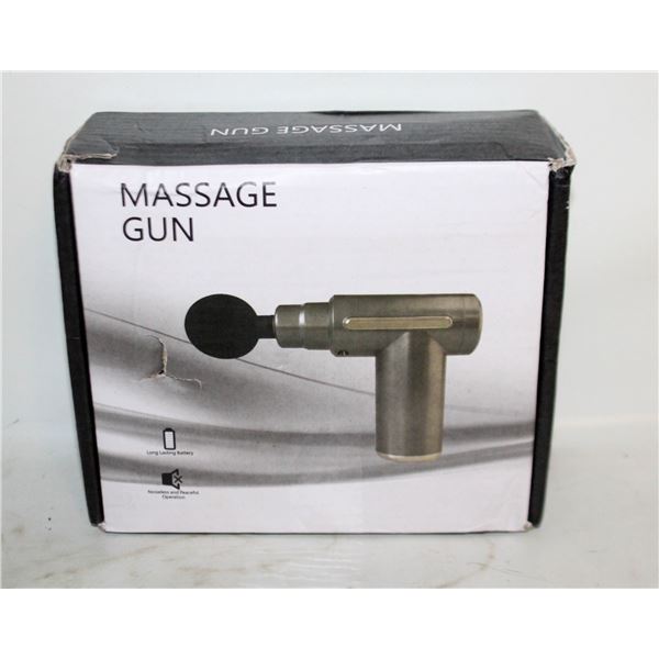 NEW 6PCS PORTABLE MASSAGE GUN SET WITH LED TOUCH