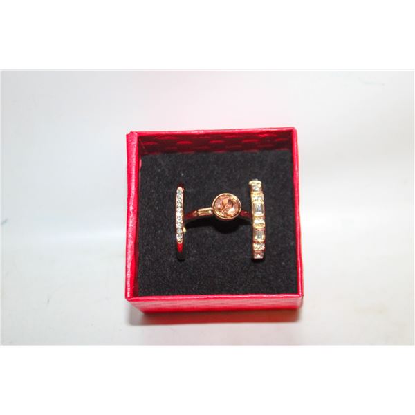 NEW 3PCS/SET RING SET SZ8