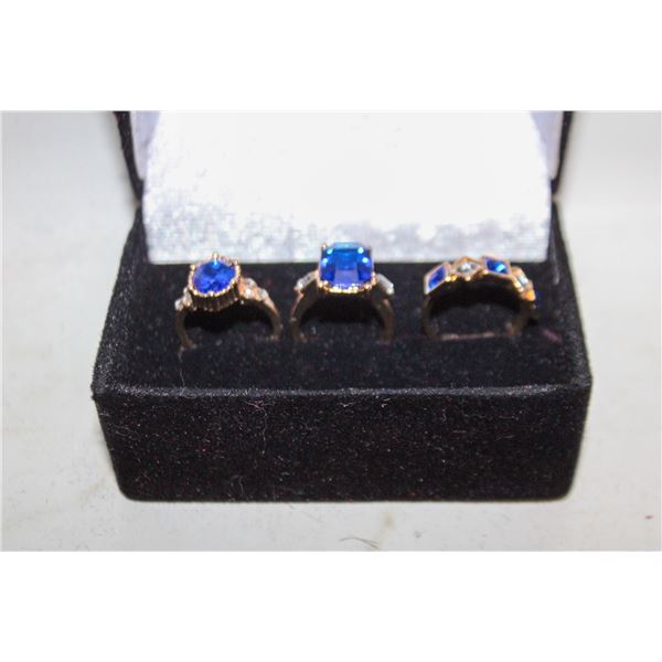 NEW 3PCS/SET RING SET SZ8