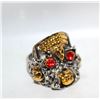 Image 1 : NEW MEXICAN "DEATH HEAD" RING SZ12