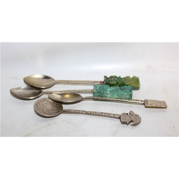 42.4 GRAMS MEXICAN SILVER SPOONS