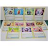 Image 1 : 15)  LOT OF 11 POKEMON TRAINER CARDS.
