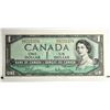 Image 1 : 28)  CANADIAN 1954 ONE DOLLAR BANKNOTE,