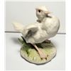 Image 2 : 18)  CYBUS BISQUE FIRED DUCKLING FIGURINE