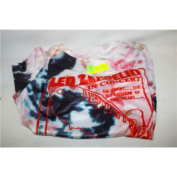 LED ZEPPELIN BEADED/DEER HIDE PURSE