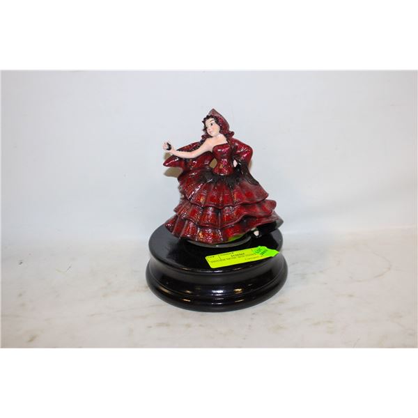 VINTAGE MUSIC BOX DANCER