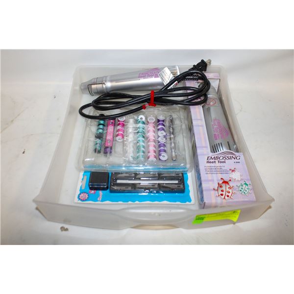 23 – TWO EMBOSSING HEAT TOOLS (ONE