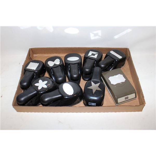 25 – ASSORTED STAMPIN’ UP PAPER SHAPERS