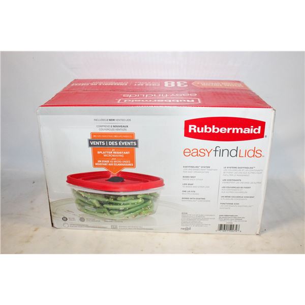 NEW RUBBERMAID 38 PIECE SET