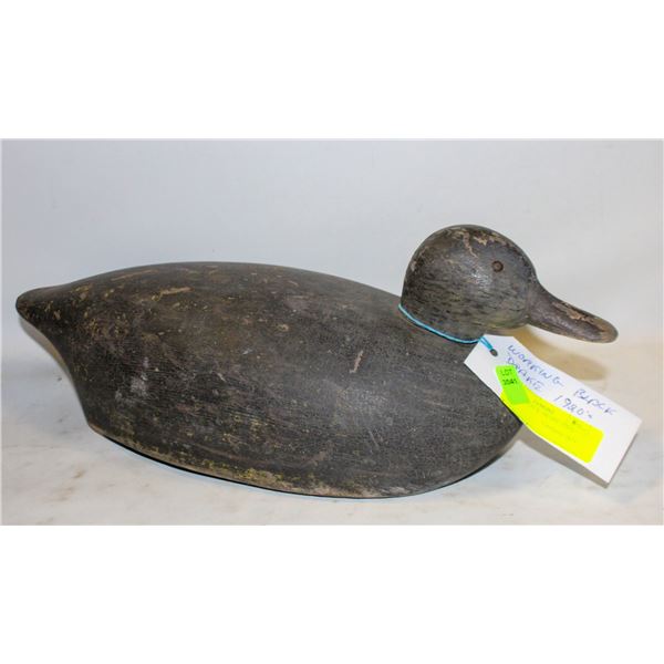 WORKING BLACK DRAKE 1920'S