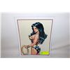 Image 1 : VINTAGE DC COMICS WONDER WOMAN ART PRINT
