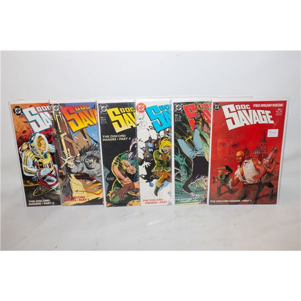 MARVEL COMICS VINTAGE DOC SAVAGE #1-6