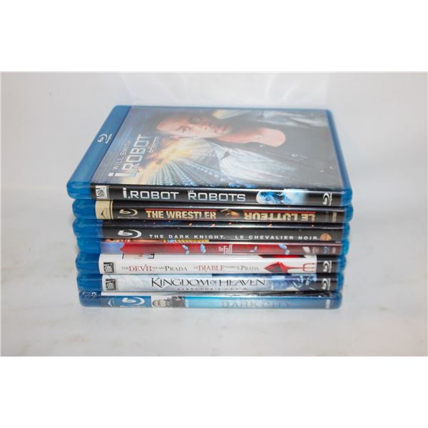 BLU-RAY'S- BOX LOT ASSORTED