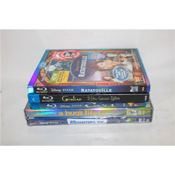 BLU-RAY & DVD- ASST. KIDS MOVIES
