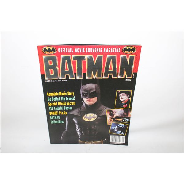 1989 BATMAN SOUVENIR MAGAZINE