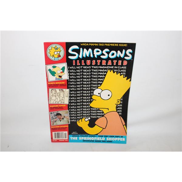 1991 SIMPSONS ILLUSTRATED SOUVENIR MAGAZINE