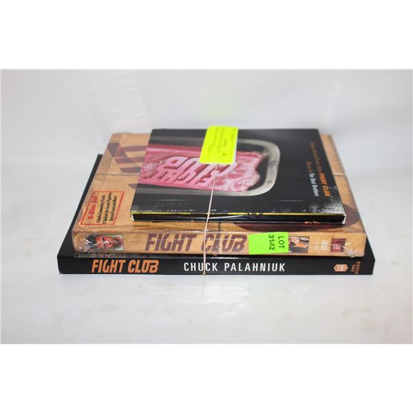 DVD- FIGHT CLUB- 2 DISC SET- BOOK & SOUNDTRACK CD