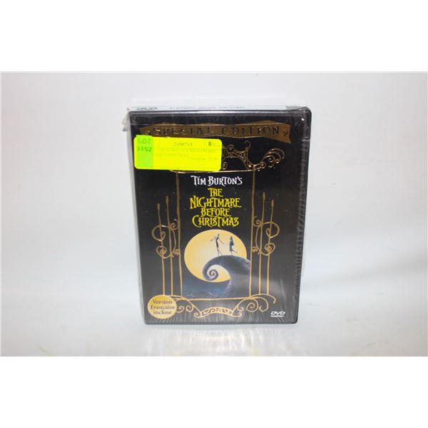 DVD- TIM BURTON'S NIGHTMARE BEFORE CHRISTMAS