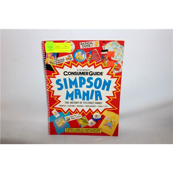 1990 SIMPSON MANIA CONSUMER GUIDE