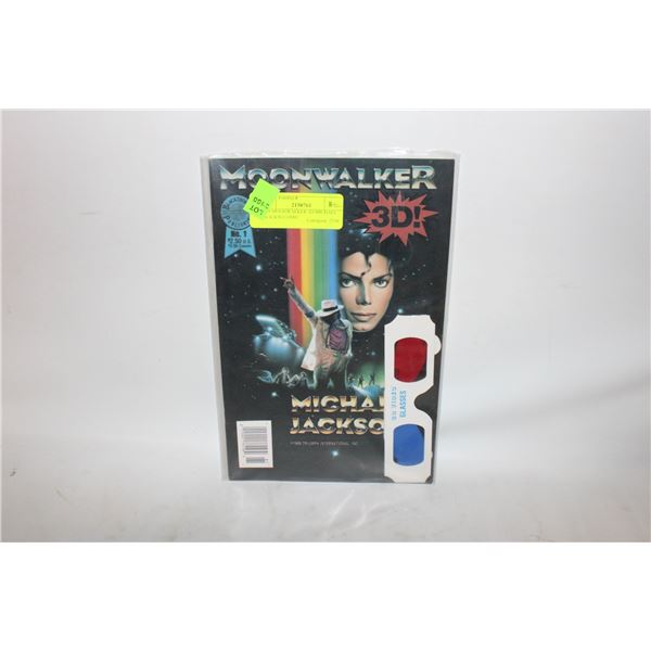 1989 MOONWALKER 3D MICHAEL JACKSON COMIC