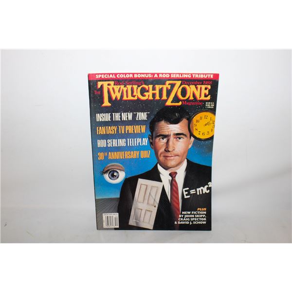 1988 TWILIGHT ZONE MAGAZINE