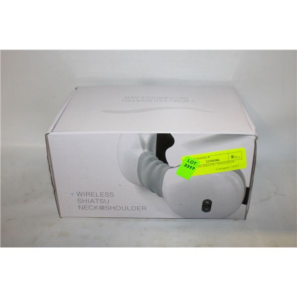WIRELESS SHIATSU MASSAGER